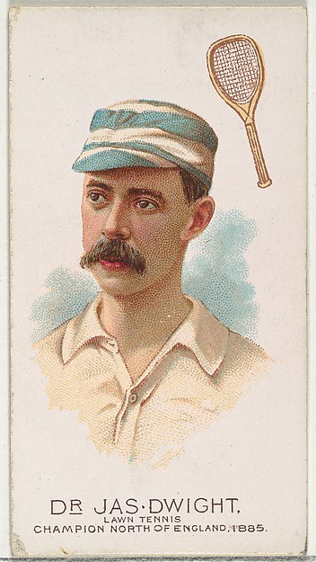 Allen & Ginter, Dr. James Dwight, Lawn Tennis Champion North of England 1885, from World's Champions, Series 2 (N29) for Allen & Ginter Cigarettes