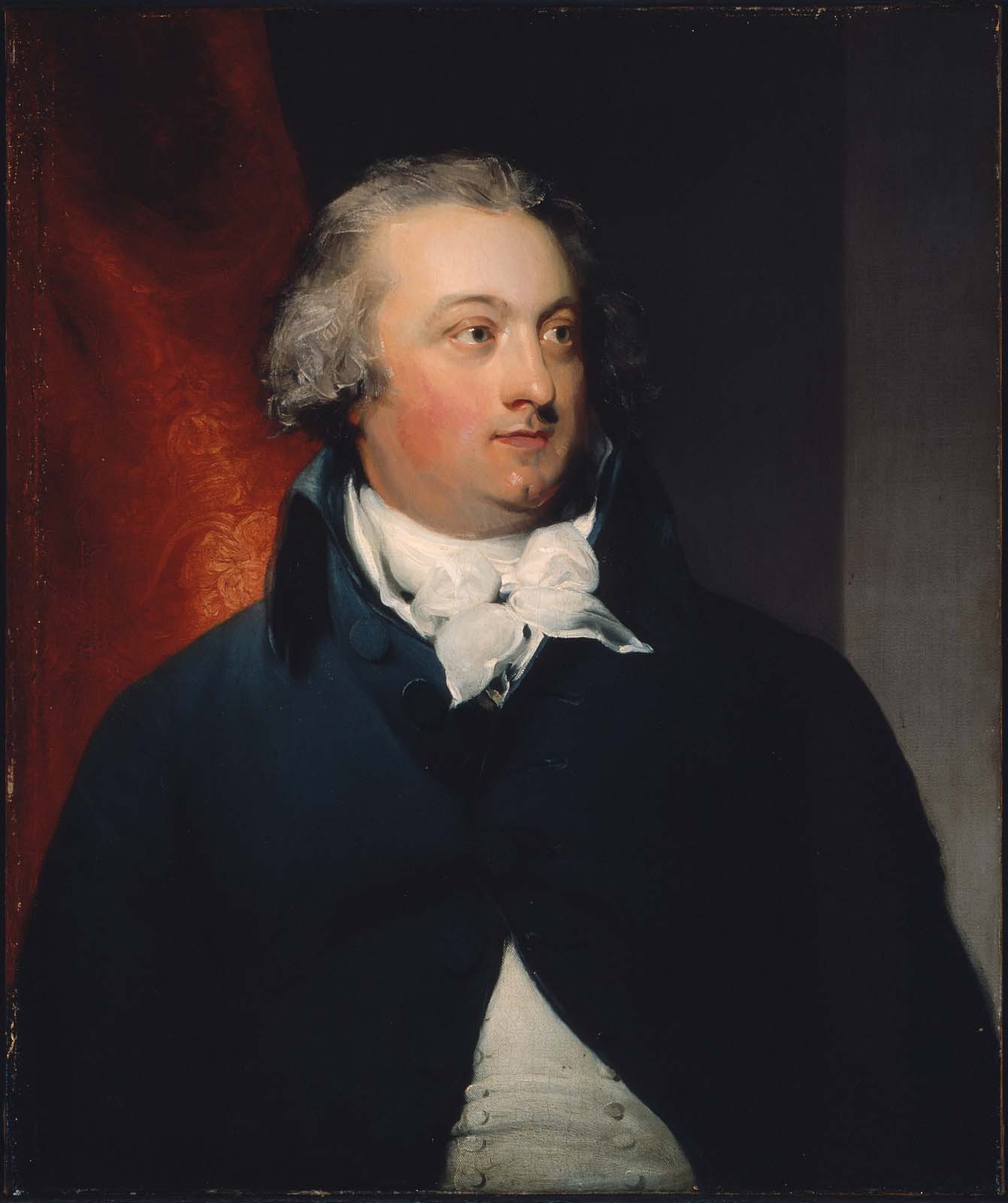 Thomas Lawrence, Portrait of a Man in a Blue Coat
