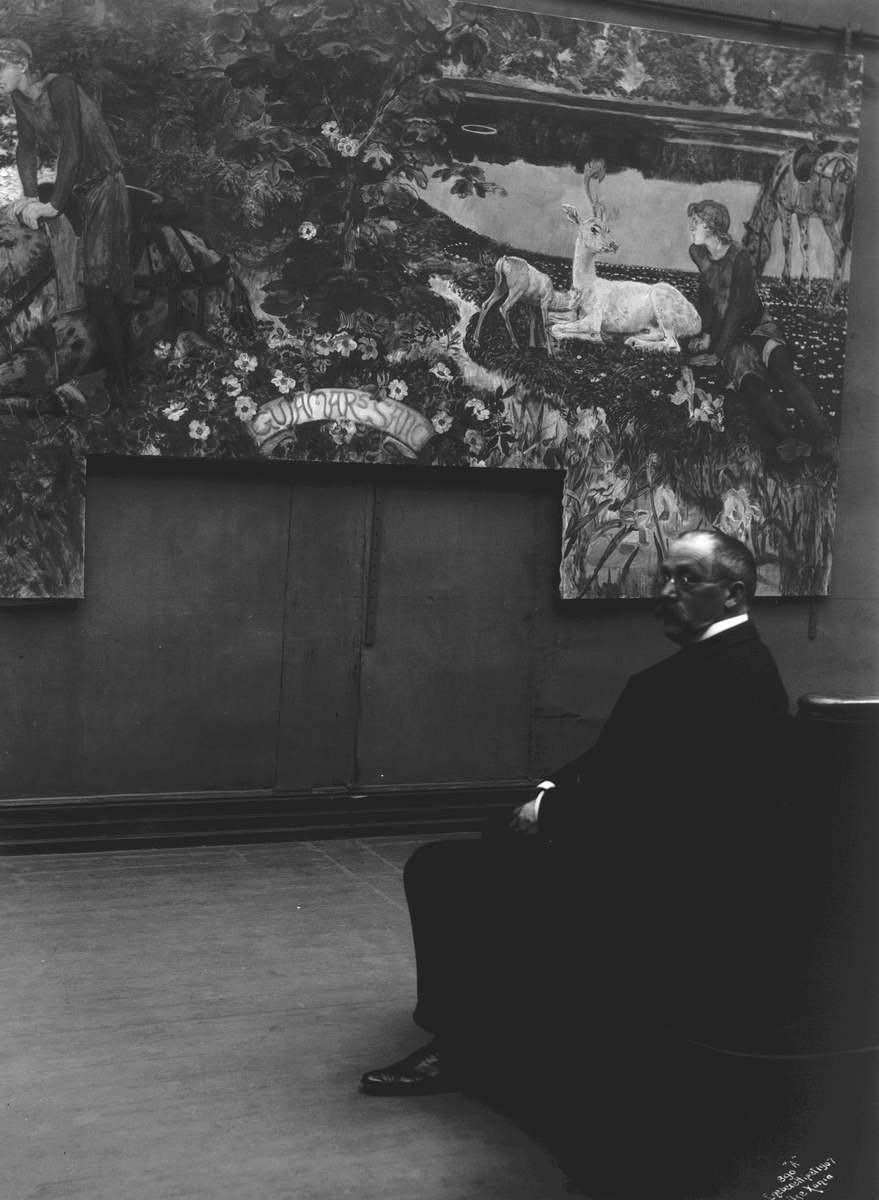Anders Beer Wilse, Prot: Eilif Petersen i Udstillingen Gujanars Sang 25/3