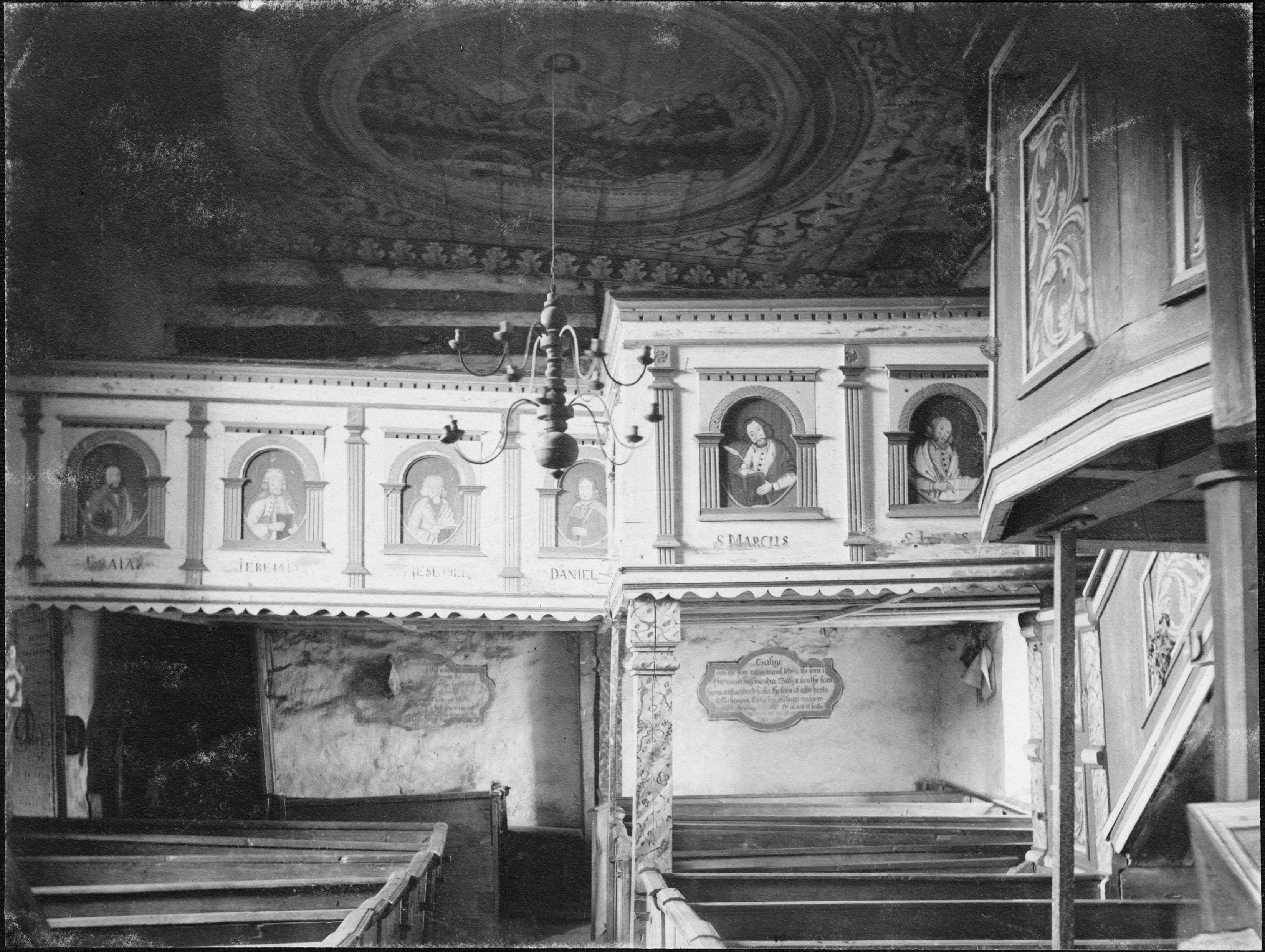 Ludvig Ericson, Suntaks gamla kyrka