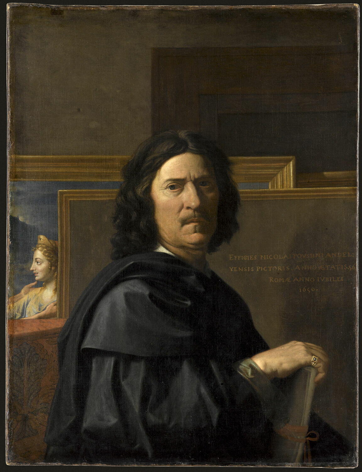 Nicolas Poussin, Self-portrait