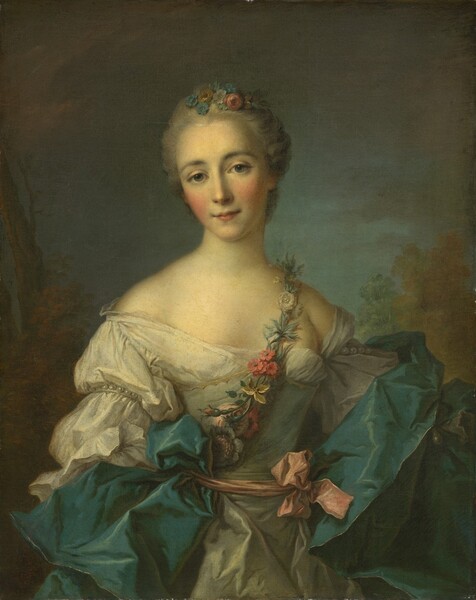after Jean-Marc Nattier, Portrait of a Young Woman