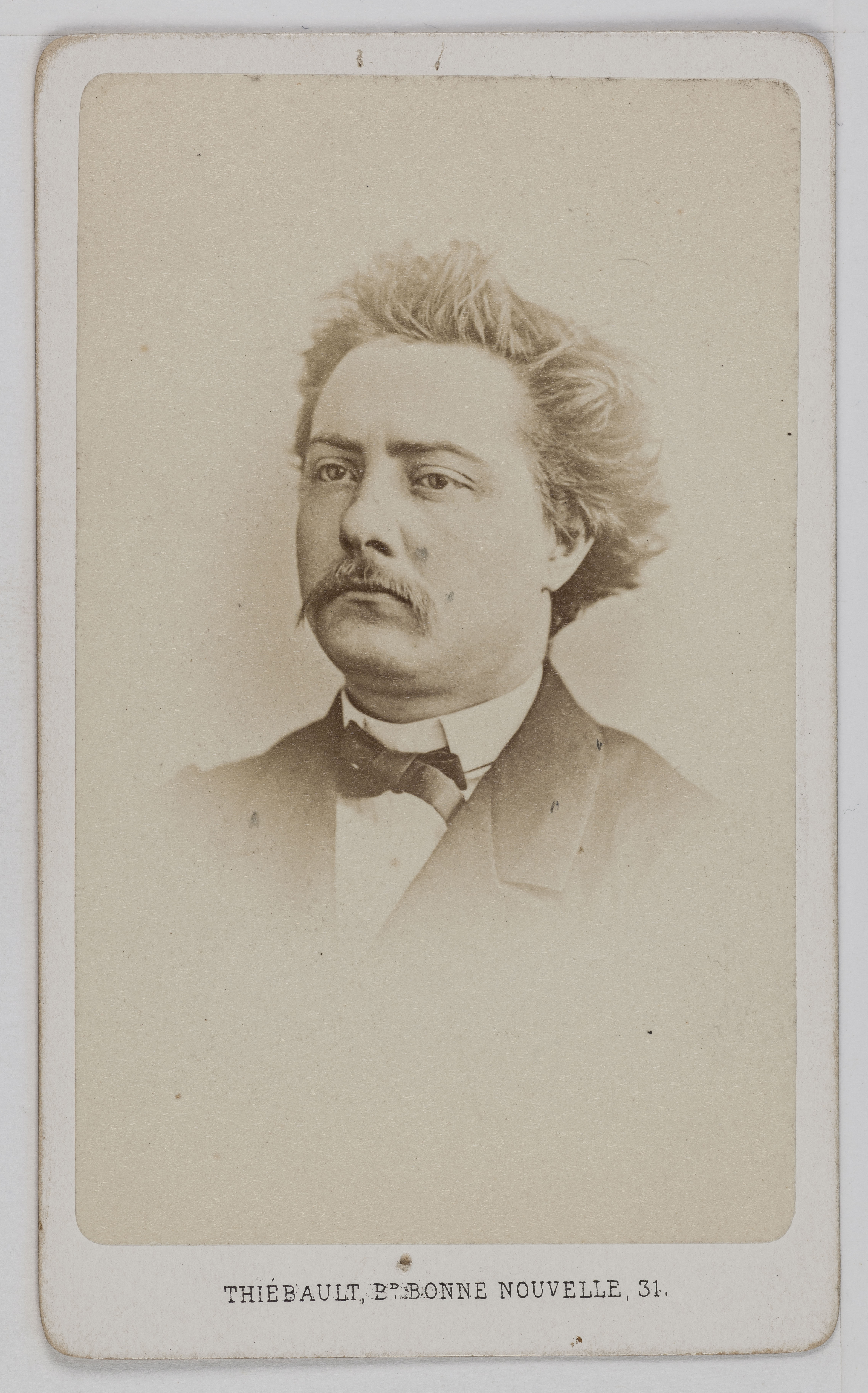 Bacard Fils, Portrait d'Eugène Vermesch ou Vermesh (1845-1878), journaliste et membre de la Commune.
