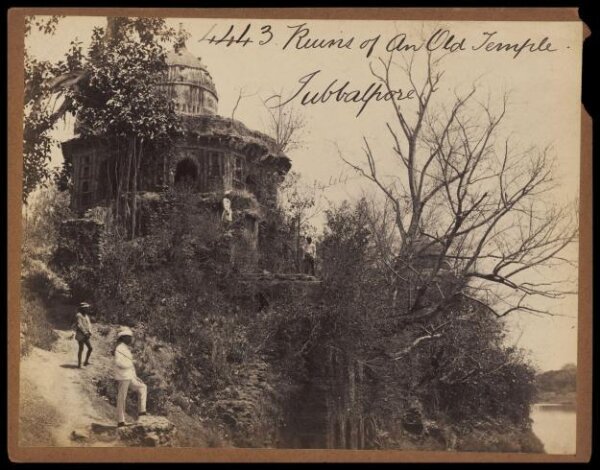 Francis Frith, Ruins of an Old Temple.  Jubbalpore