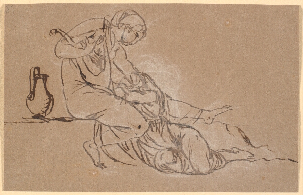 Nicolai Abildgaard, Sappho og Mytilenerinden