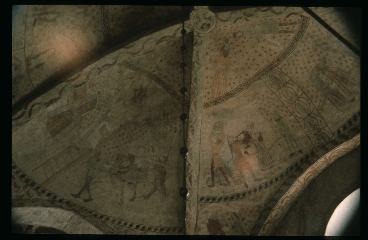Erik Eriksson, Lime painting in Knutby Church, Knutby parish, Uppland 1979