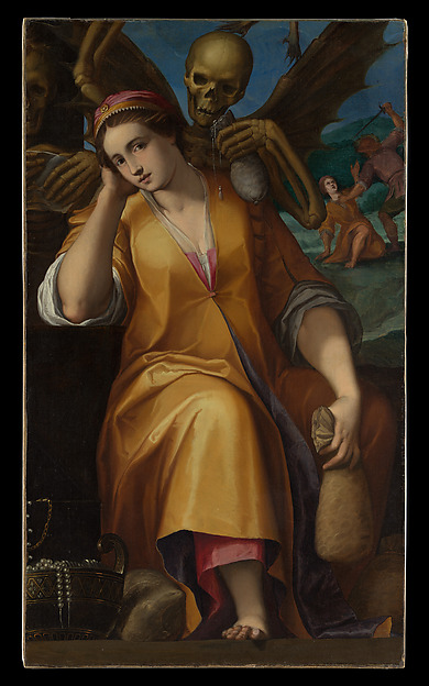 Jacopo Ligozzi, Allegory of Avarice