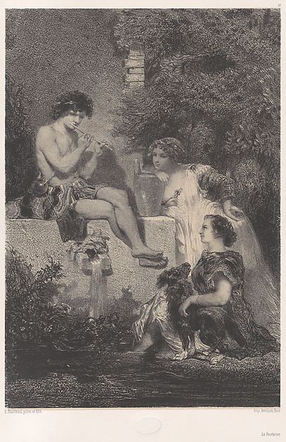 Célestin Nanteuil, The Fountain