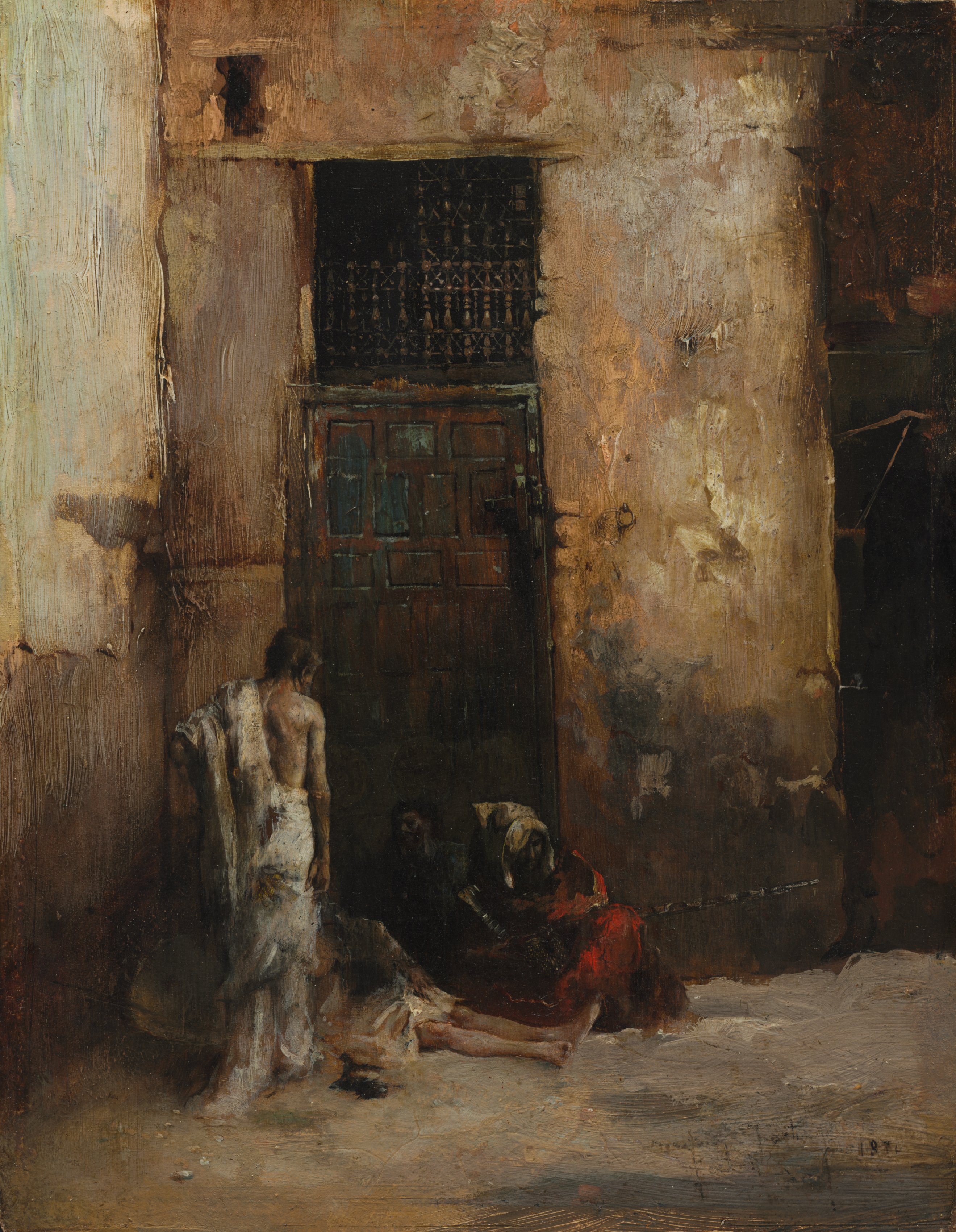 Mariano Fortuny, Beggars by a Door