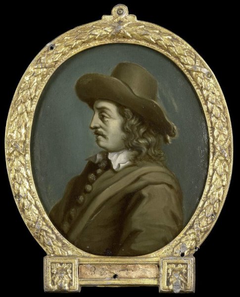 Arnoud van Halen, Portrait of Matthys van de Merwede, Lord of Clootwyck, Poet in Dordrecht (Mathias de Merwede de Clootwyck)