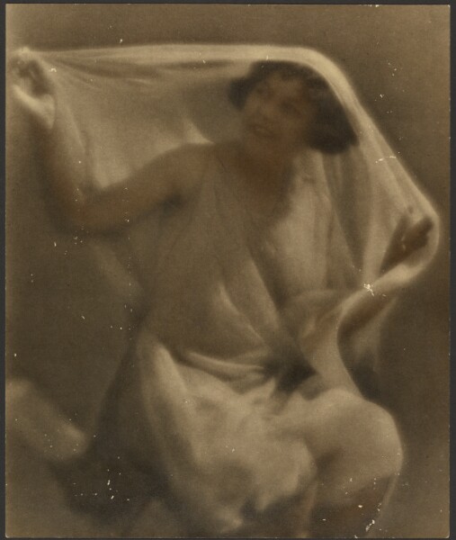 Louis Fleckenstein, [Portrait of a Woman Wearing Veils]