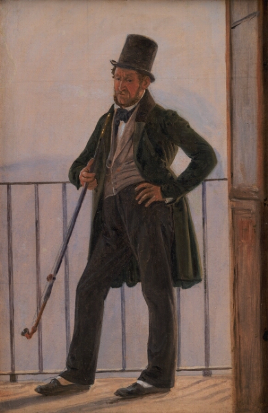 Constantin Hansen, Maleren Albert Küchler