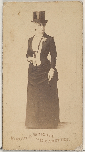 Allen & Ginter, From the Actors and Actresses series (N45, Type 5) for Virginia Brights Cigarettes