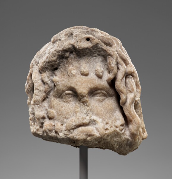 Unknown, Fragmentary Small Head of Serapis