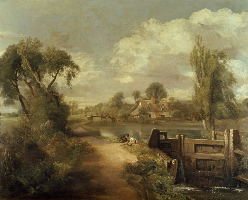 John Constable, Flatford Lock