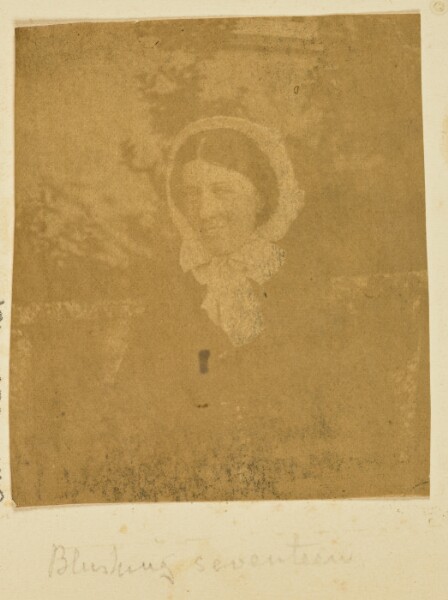 Unknown, [Portrait of a young woman]