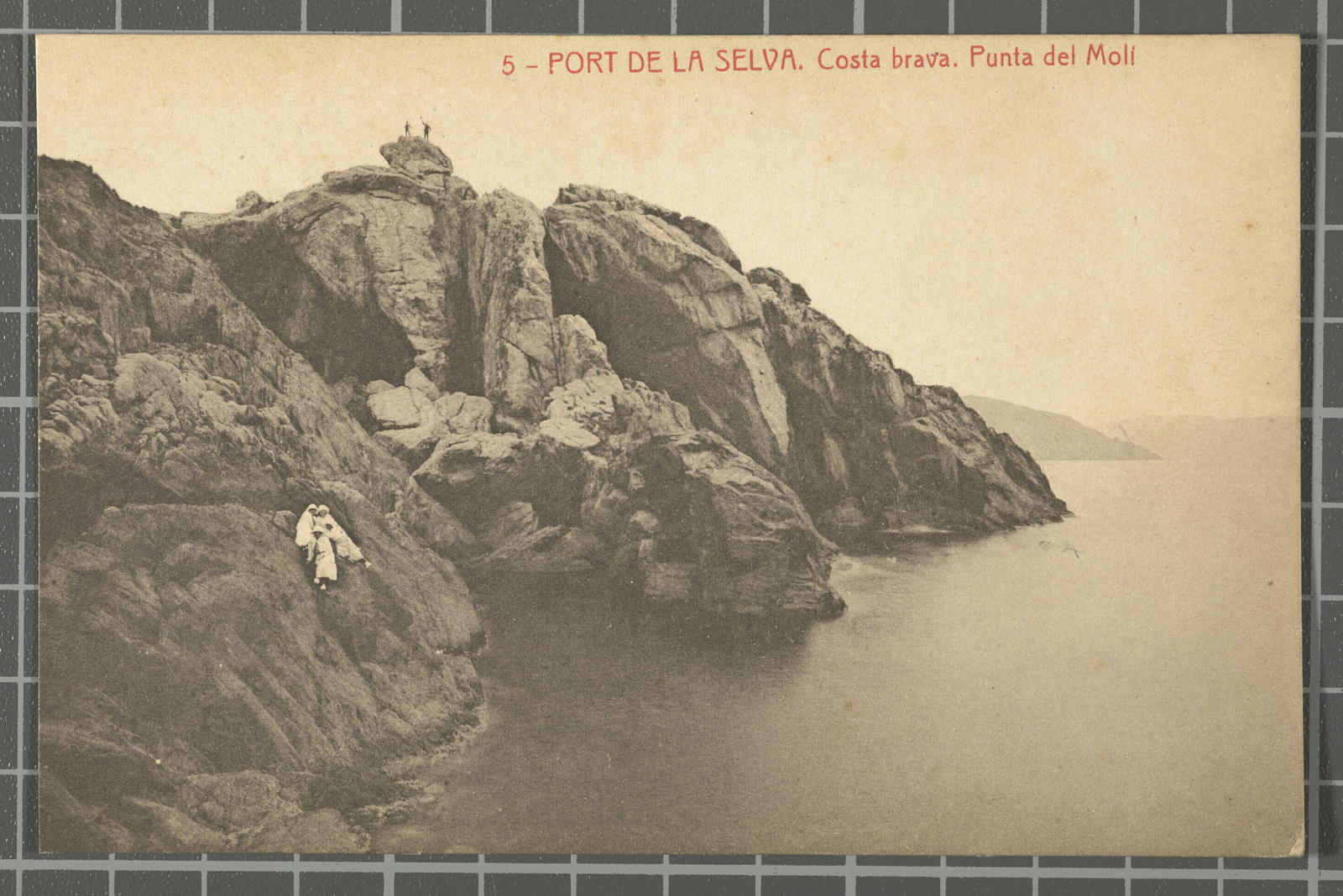 Desconegut, 5- Port de la Selva. Costa Brava. Punta del Molí