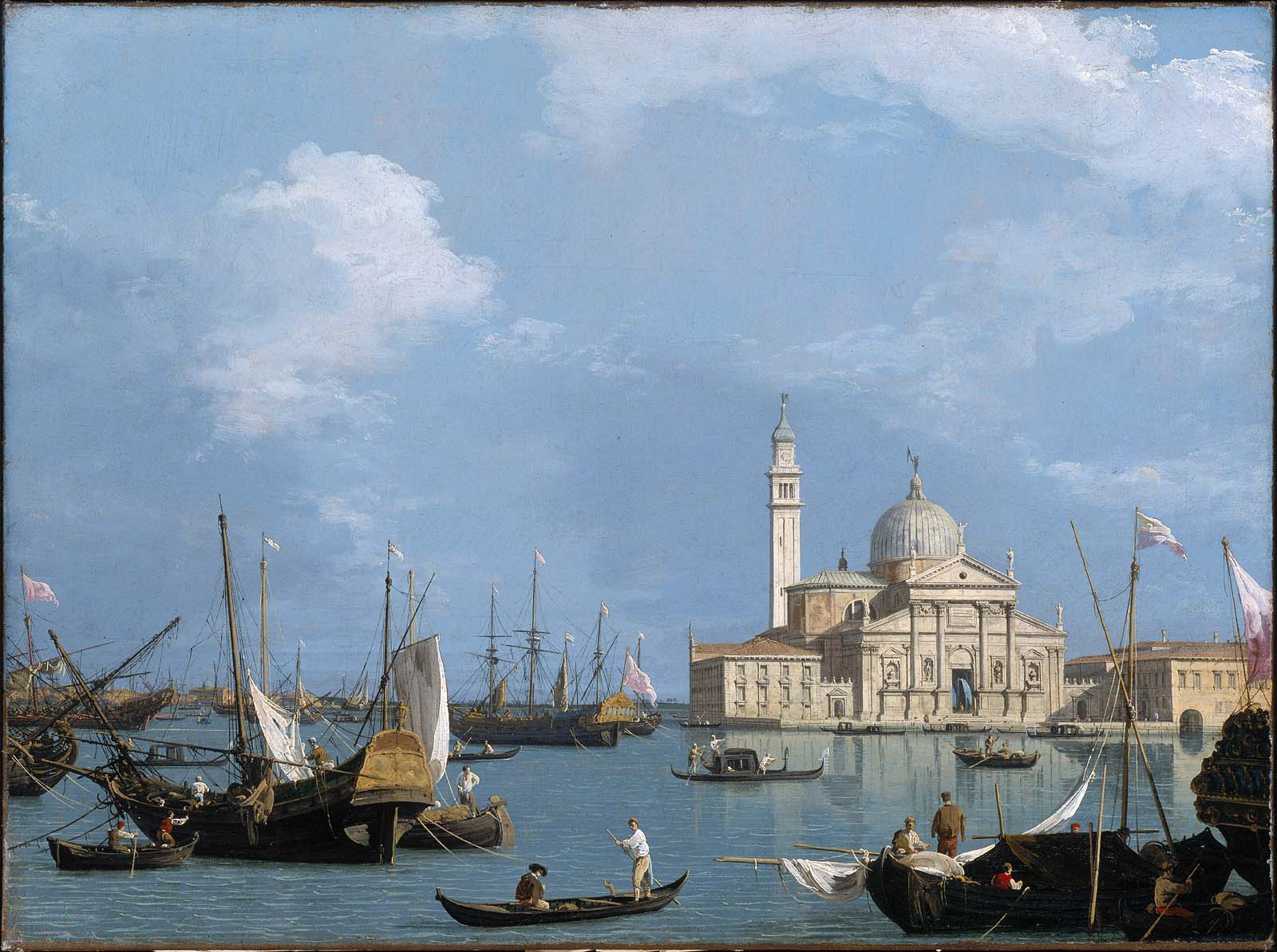 Canaletto, San Giorgio Maggiore: from the Bacino di S. Marco