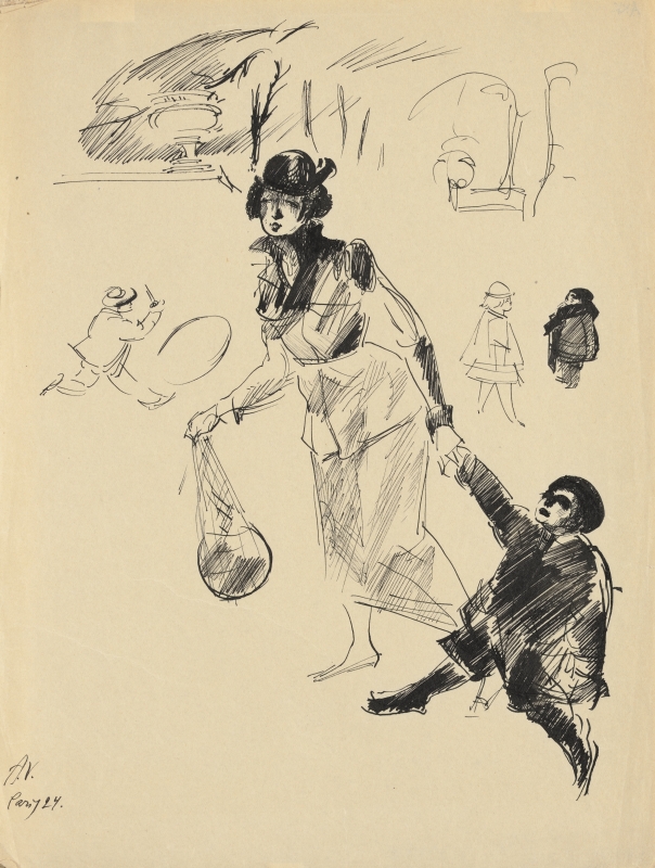 Ado (autor) Vabbe, Mother with child