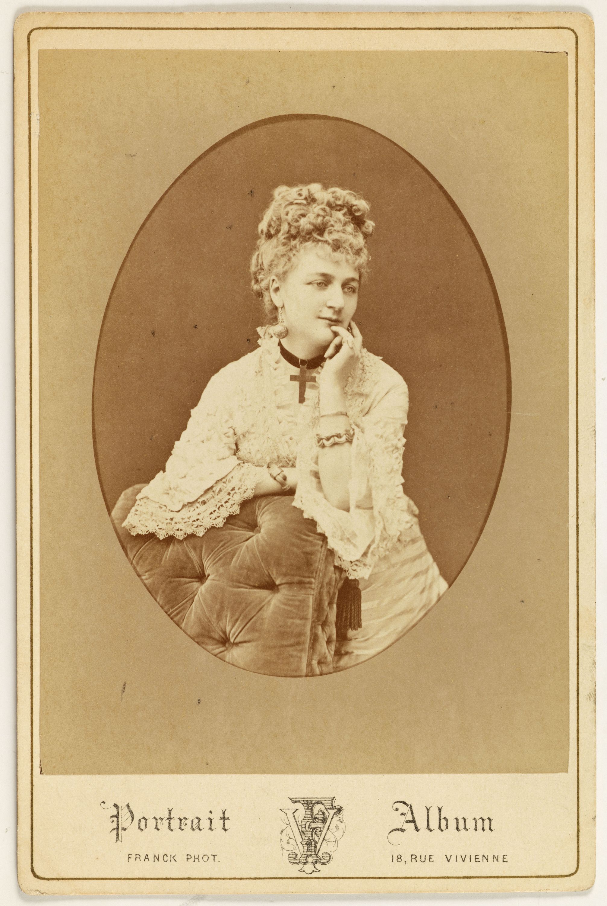 Franck, Portrait de Caillot ou Caillaud (Alice, Marie-Caroline), actrice