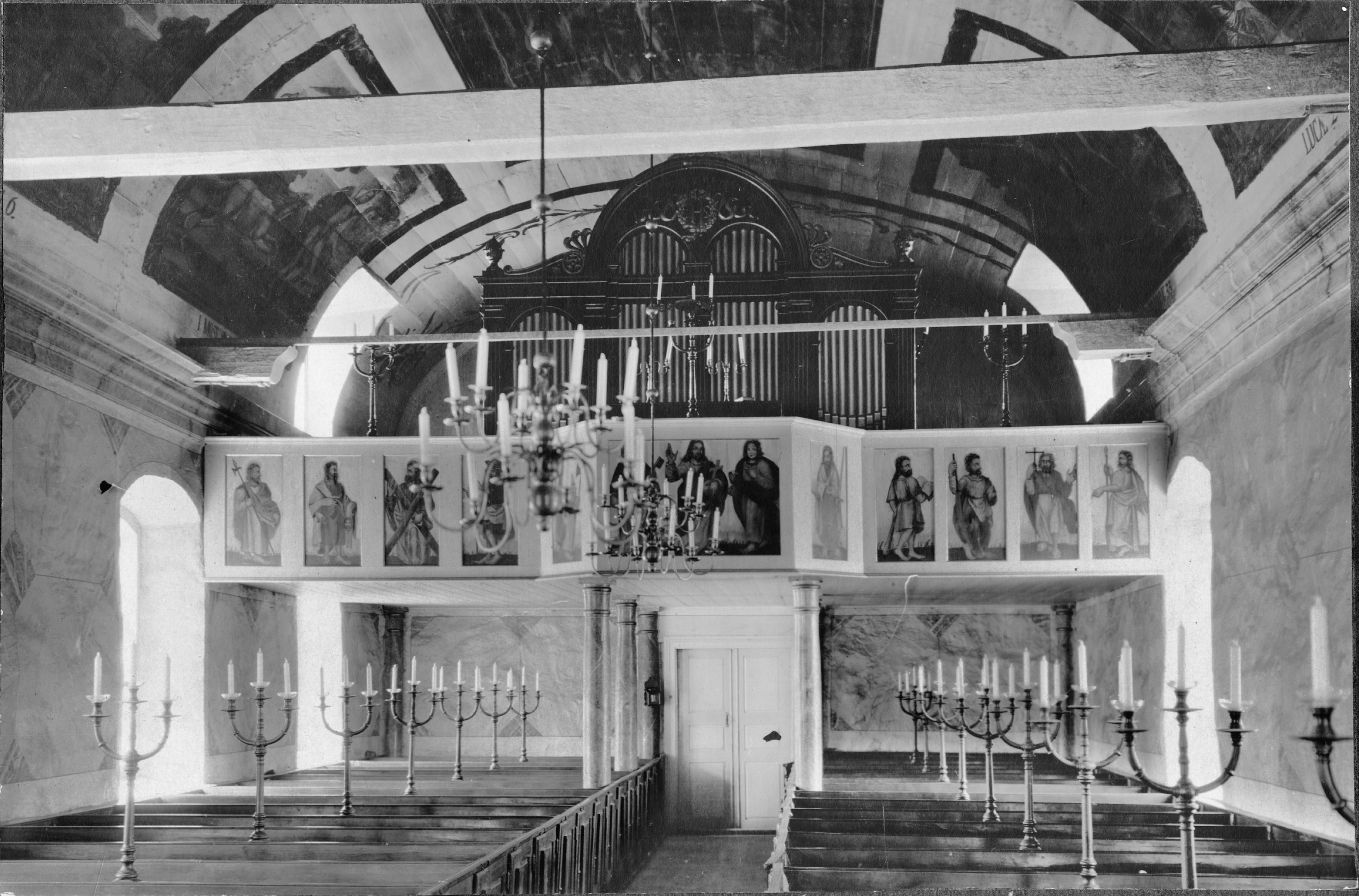 Gustaf Ewald, Hålanda kyrka