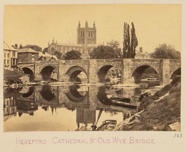 Unknown, Hereford Cathedral & Old Wye Bridge