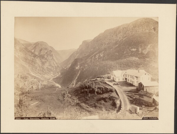 Axel Lindahl, Sogn, Nærødalen, Stalheim Hotel
