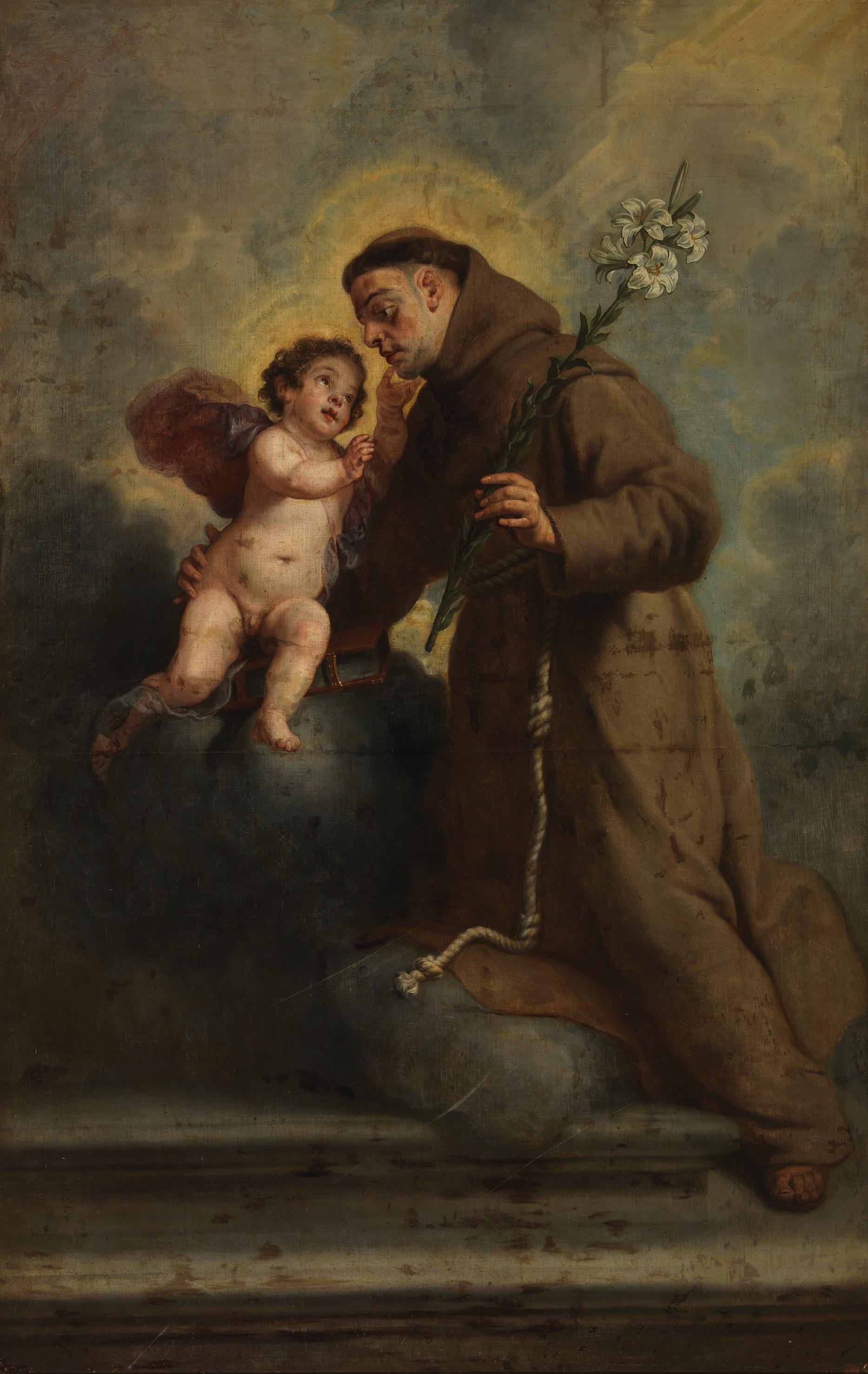 Gaspar de Crayer, Saint Anthony of Padua with the Infant Christ