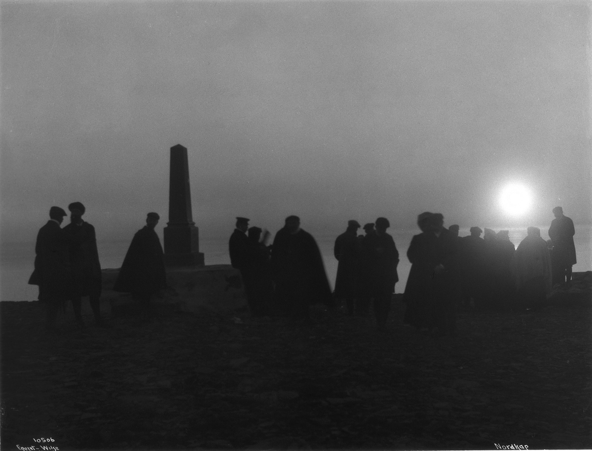 Anders Beer Wilse, Prot: Midnatsol paa Nordkap 11/7 1909