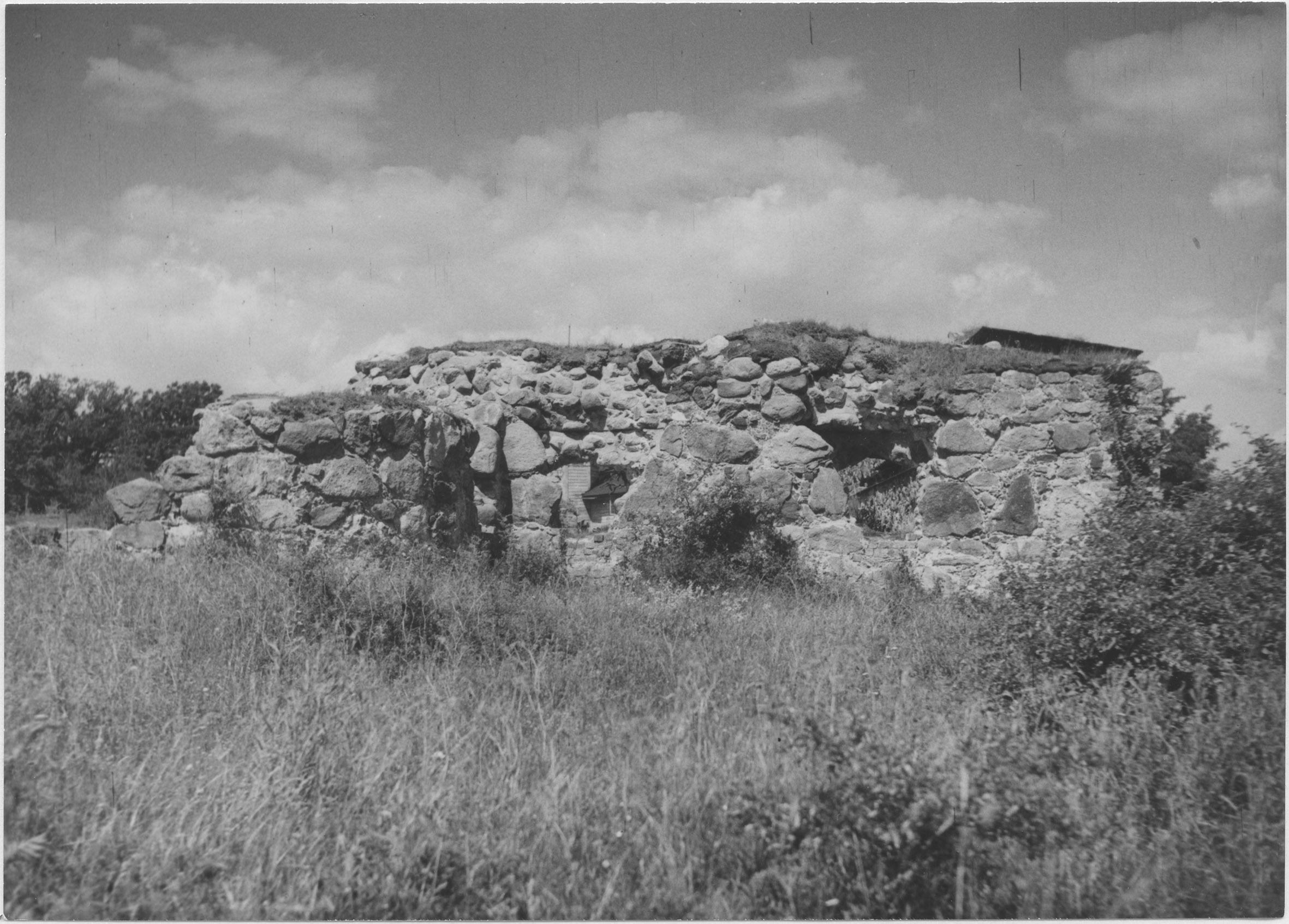 Mårten Sjöbeck, Lyckå slott, lämningar