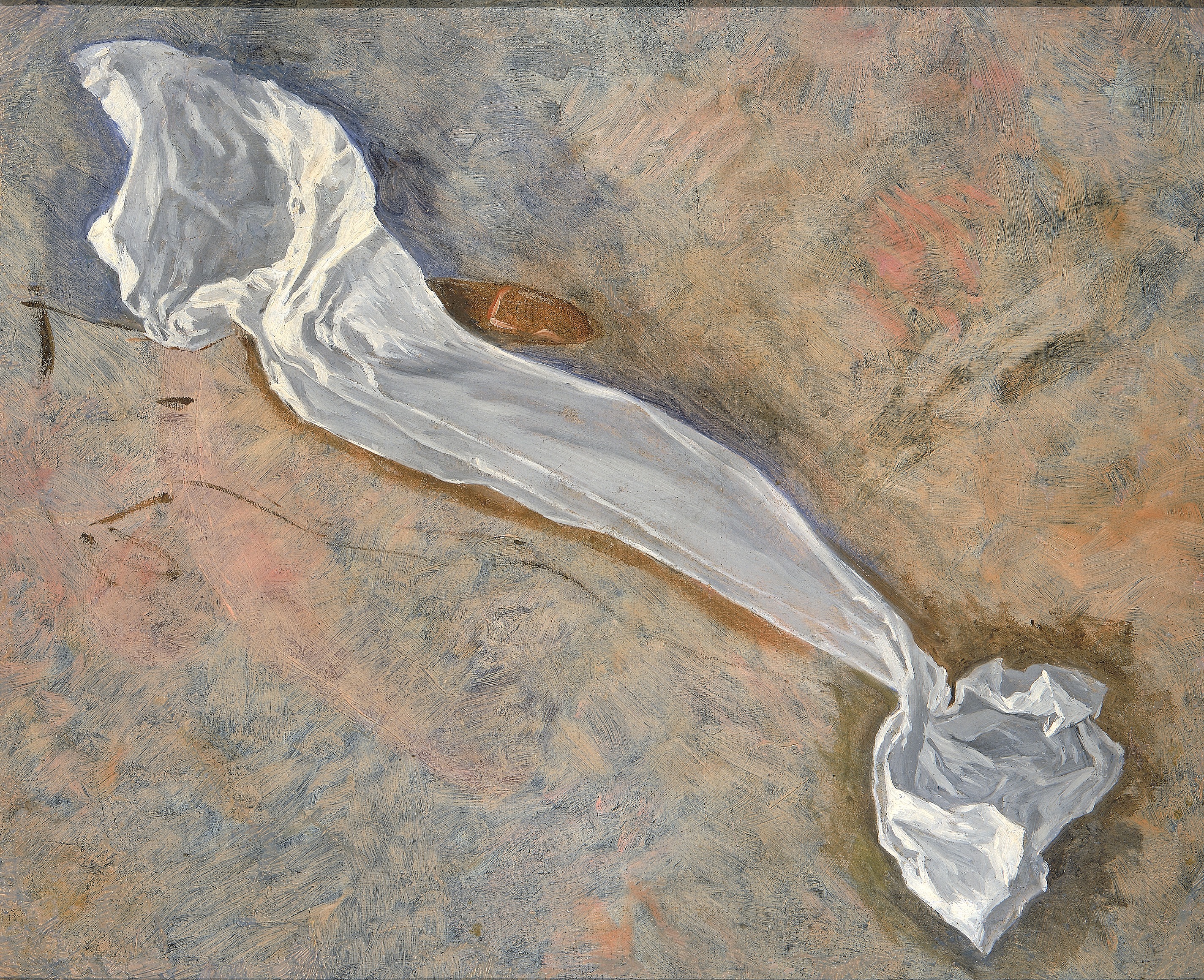 Kenyon Cox, Study for Drapery of "Pursuit of the Ideal"