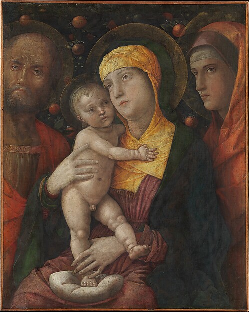 Andrea Mantegna, The Holy Family with Saint Mary Magdalen