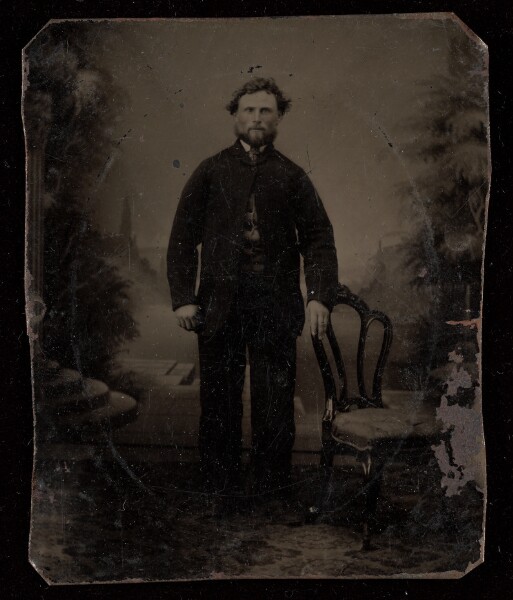 Unknown, [Portrait of a Bearded Man]