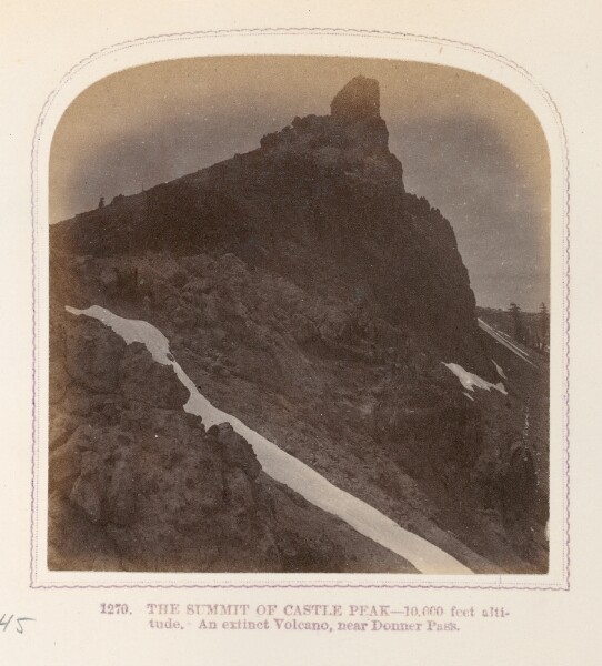 Thomas Houseworth, The Summit of Castle Peak