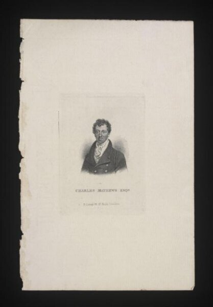 unknown, Charles Mathews esqr.
