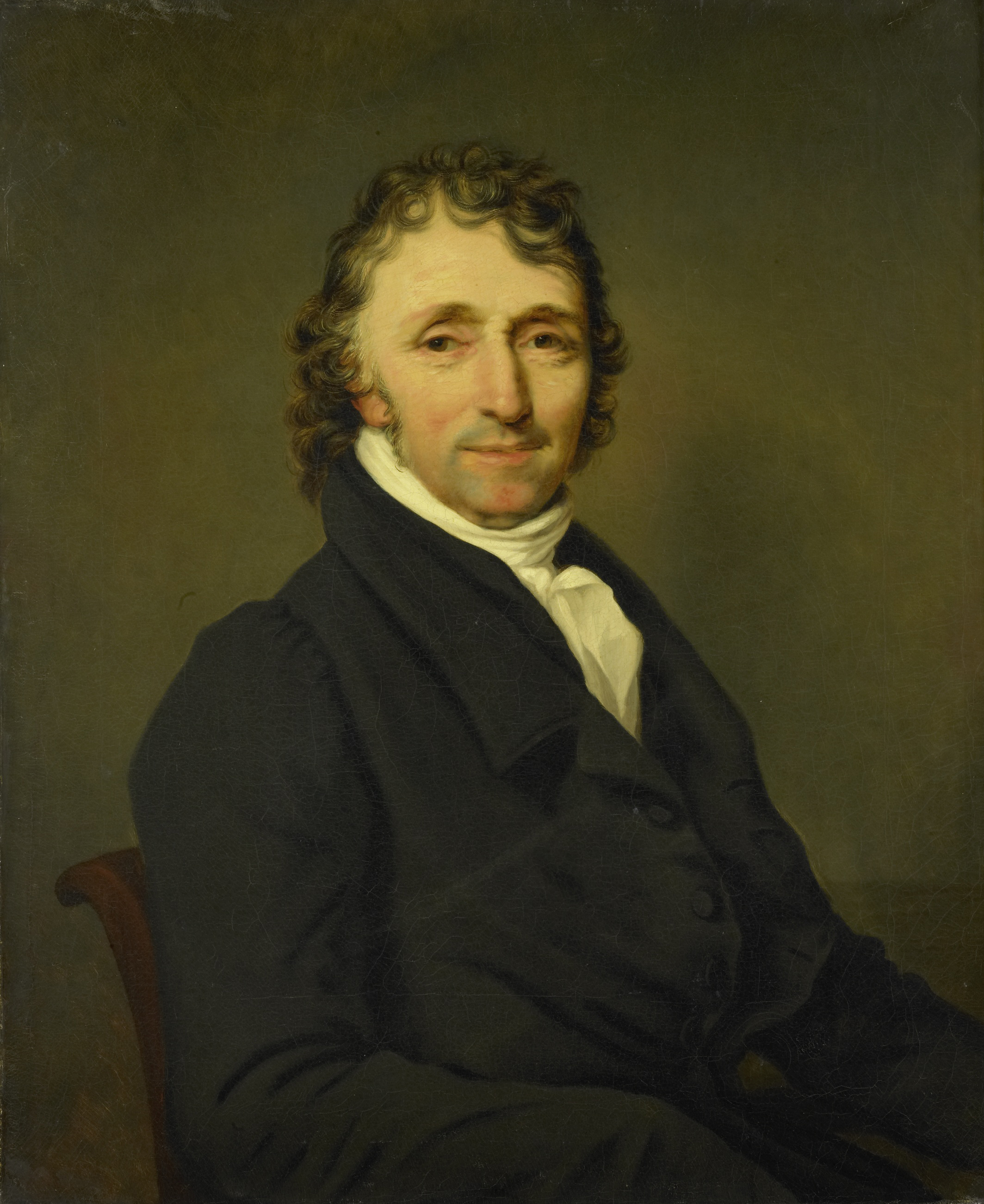 Louis Moritz, Portrait of Clemens van Demmeltraadt, Surgeon in Amsterdam