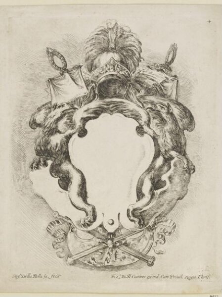 Stefano della Bella, Raccolta di varii cappriccii et nove inventioni di cartelle et ornamenti