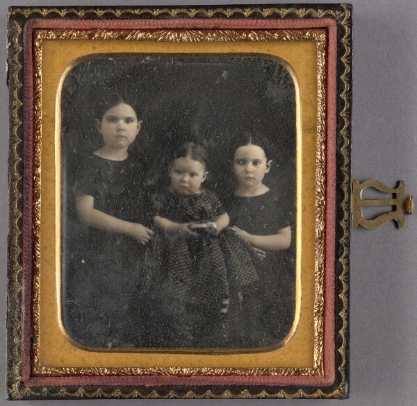 Unknown, [Portrait of Three Little Girls]