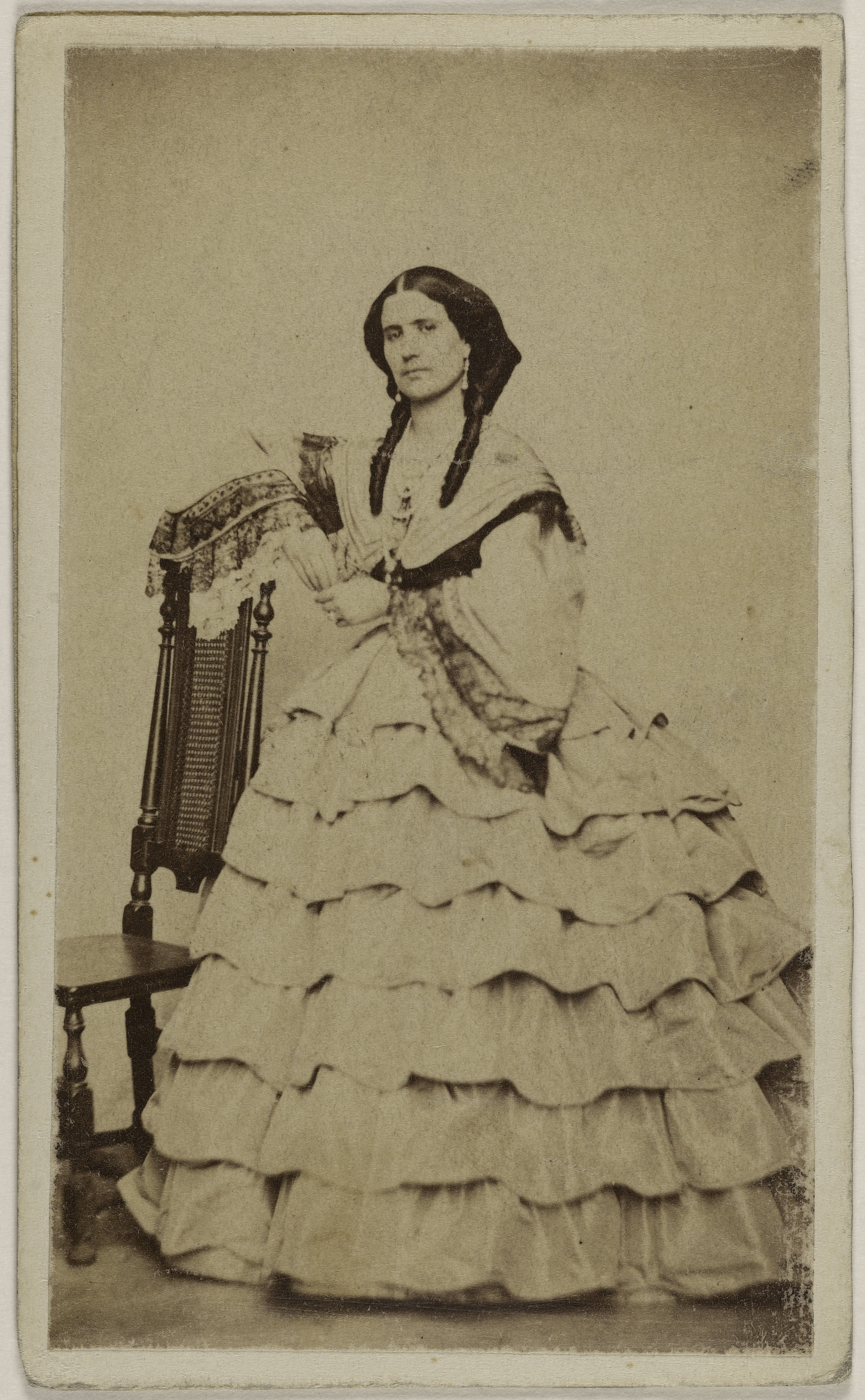 Anonyme, Portrait de Barucci, Julia, (femme à la mode)