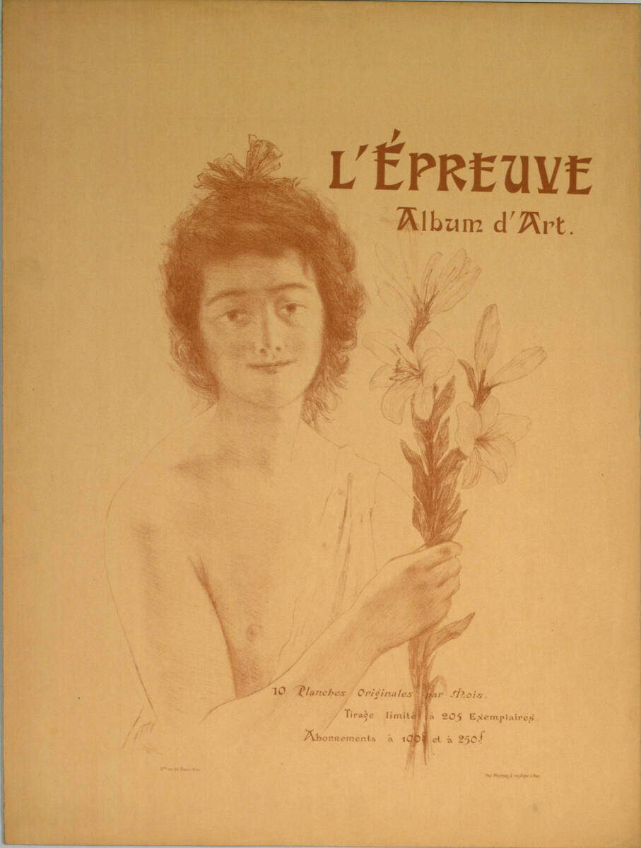 Anonym, L'ÉPREUVE; Album d'Art