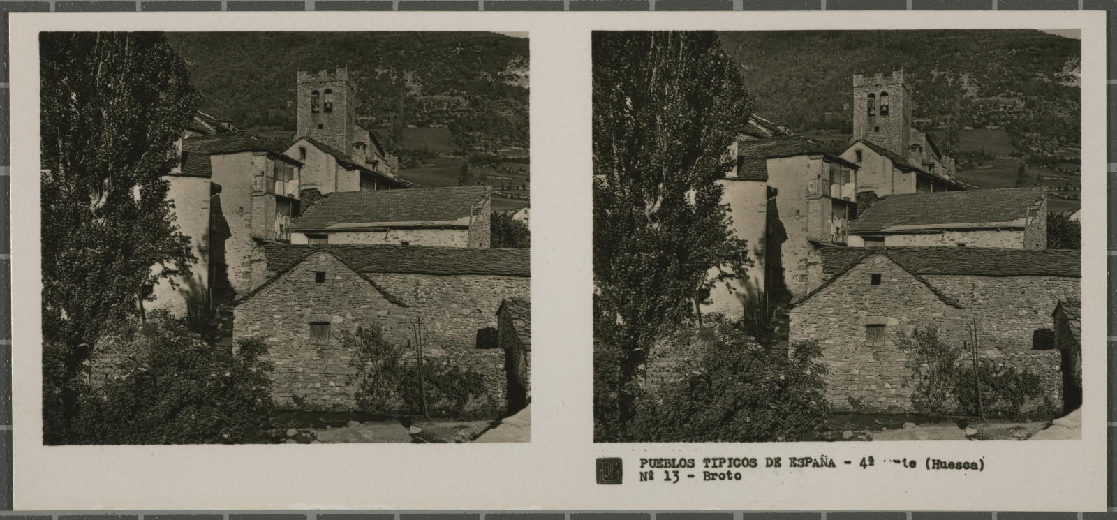 Desconegut, Pueblos típicos de España (Huesca)