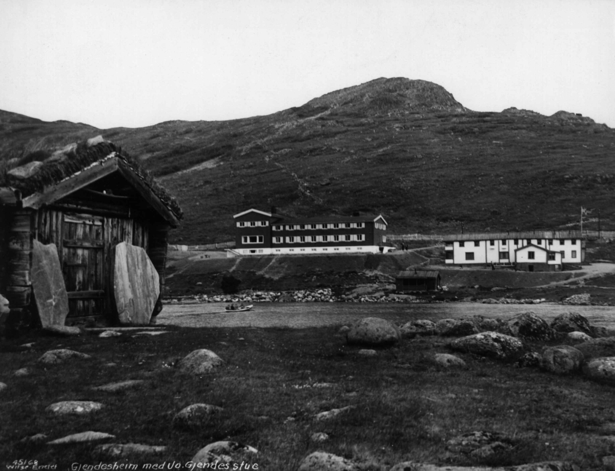 Anders Beer Wilse, Gjendesheim, Jotunheimen, Jo Gjendes stue, Gjendeoset