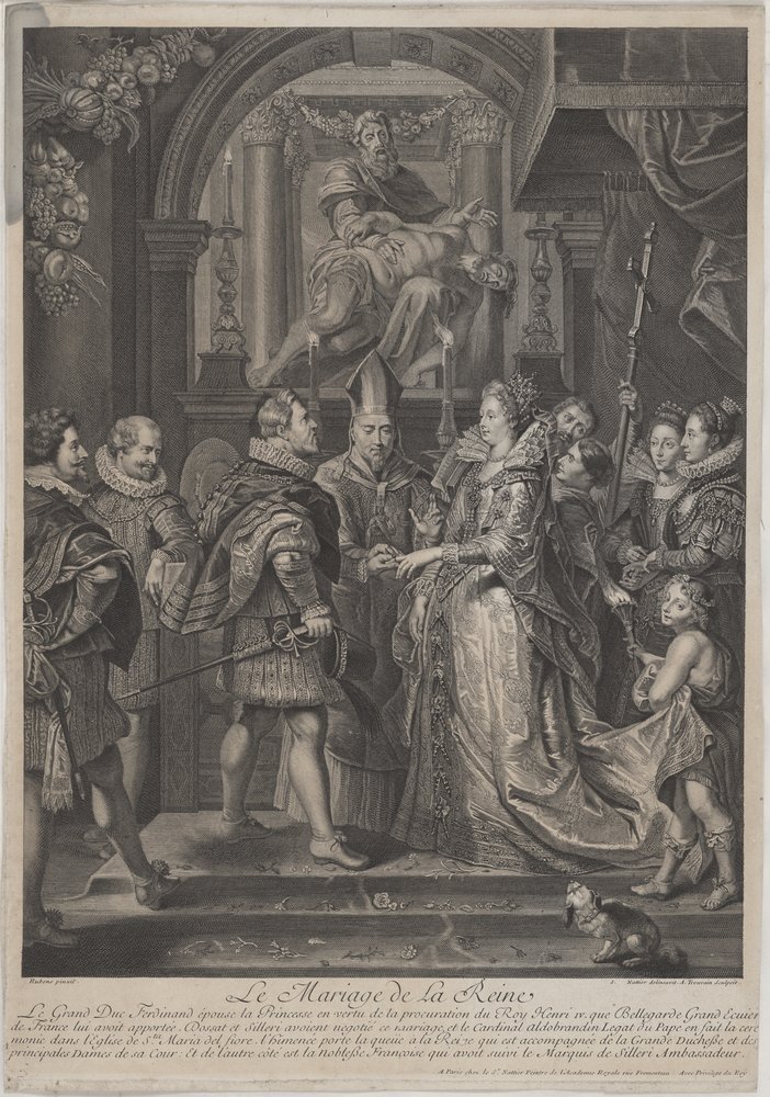Antoine Trouvain, Le Mariage de La Reine