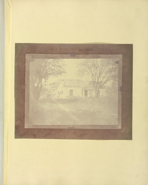 Unknown, [View of a House, India]