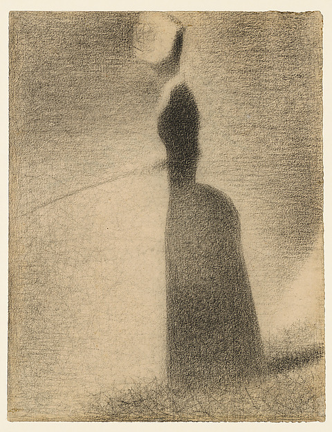 Georges Seurat, A Woman Fishing
