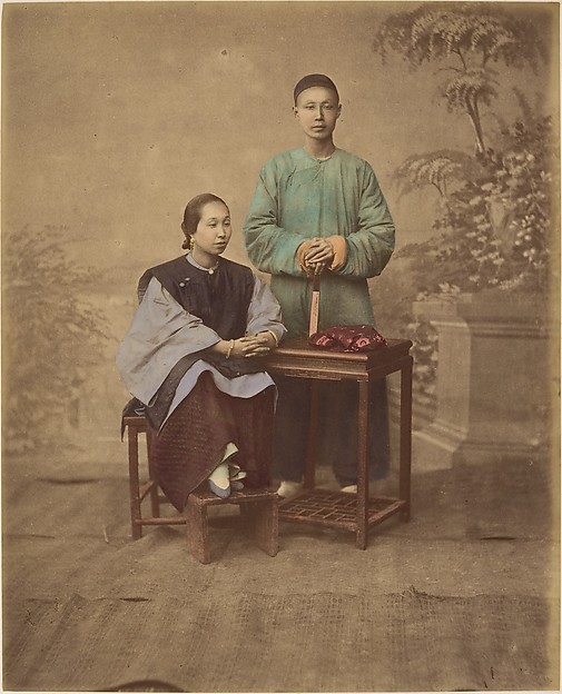 Unknown, [Portrait of a Chinese Couple]