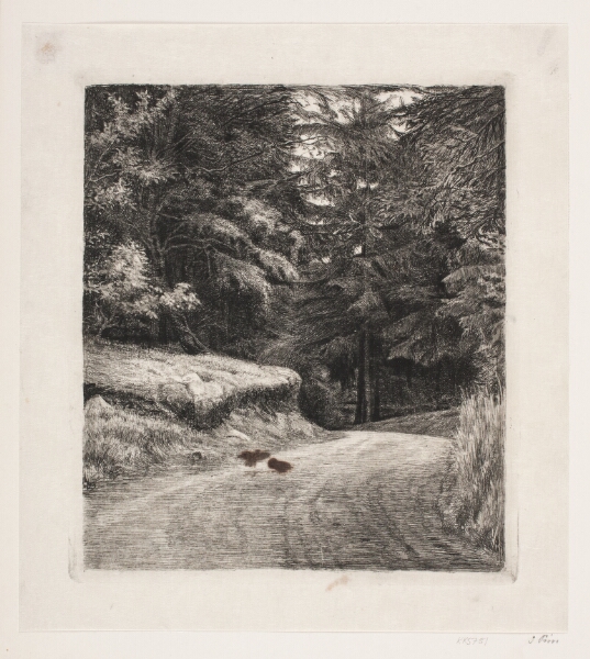 Carl Bloch, Vejen i Granskoven
