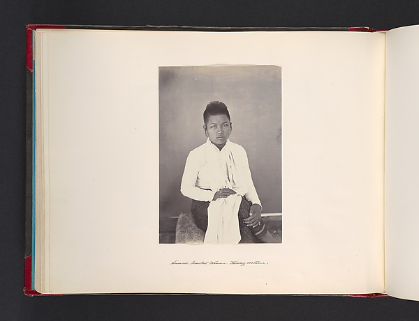 John Thomson, [Siamese Woman, Holiday Costume]