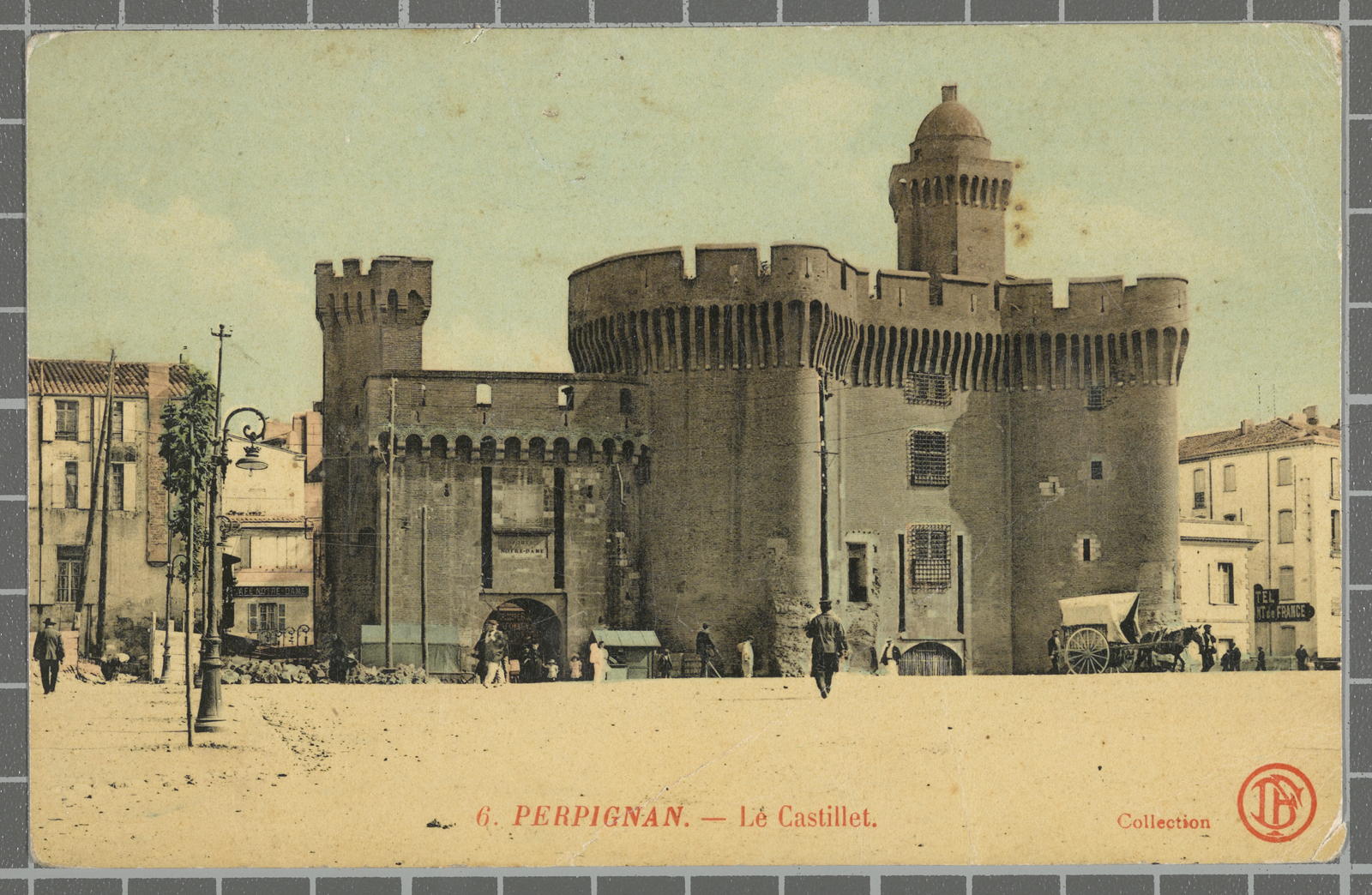 Desconegut, 6. Perpignan. - Le Castillet