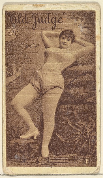 Goodwin & Company, Actress from the Old Judge series (N167) for Old Judge Cigarettes